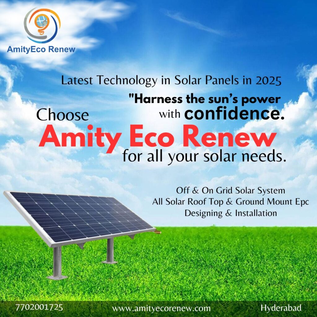 Latest Technology in Solar Panels in 2025